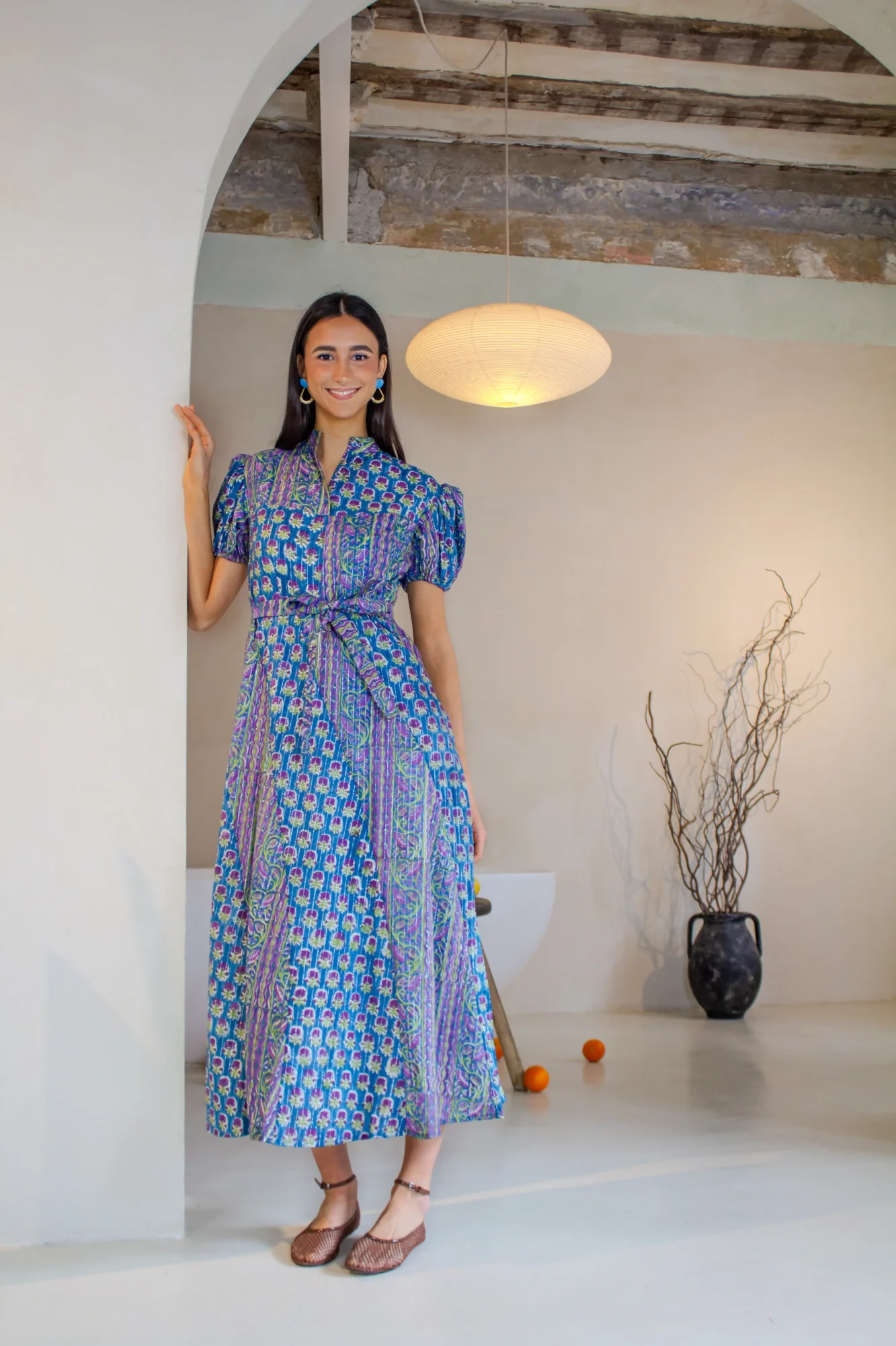 Vestido Peacock