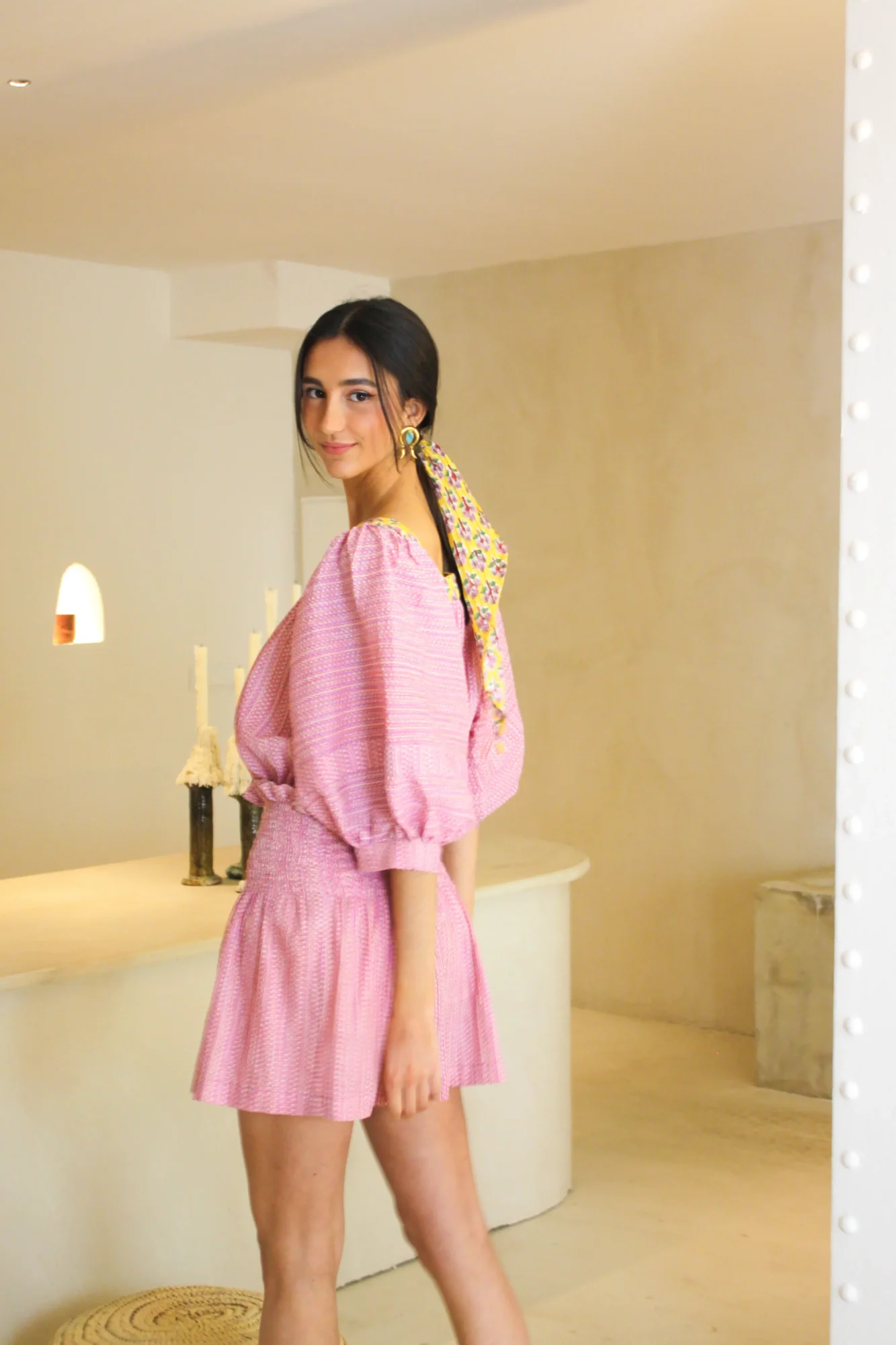Falda corta Blush