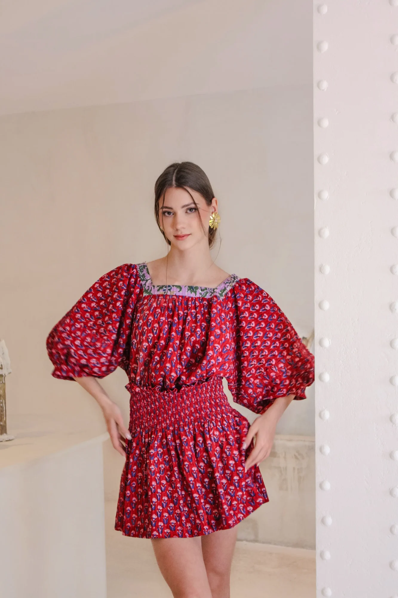 Falda corta Rouge