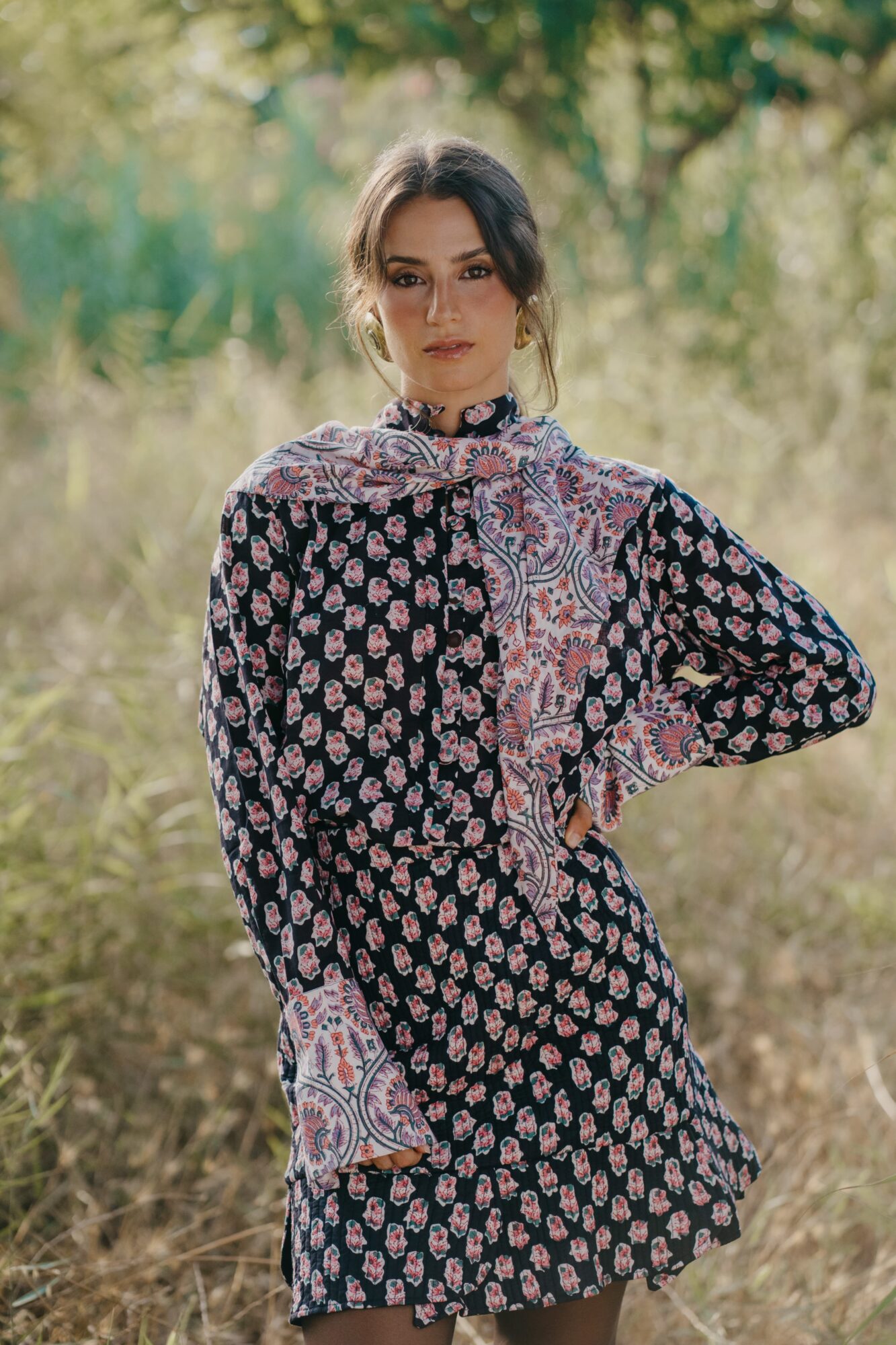 Conjunto Falda Saddle Garden