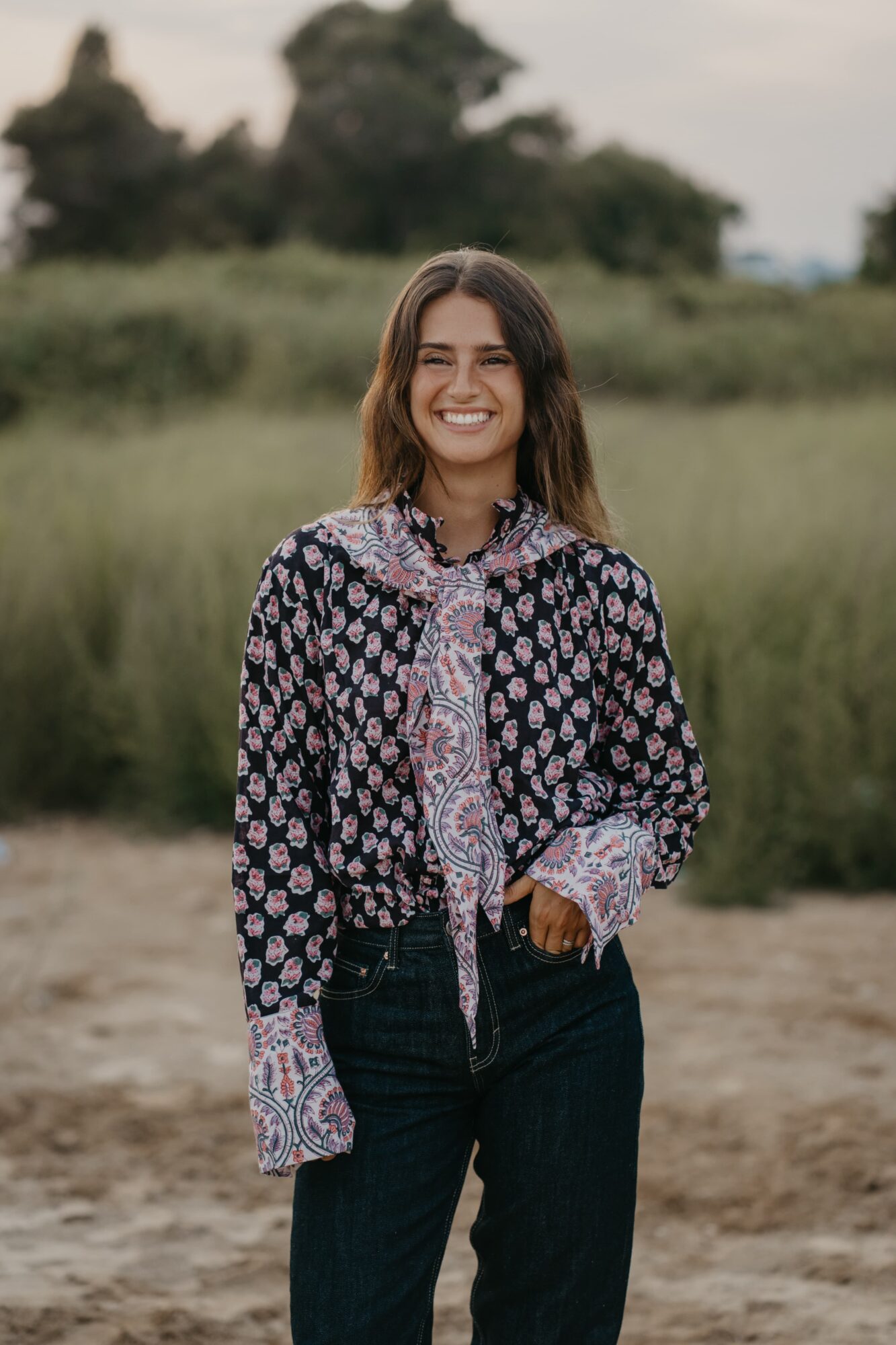 Camisa Saddle Garden
