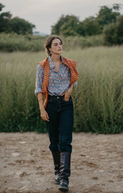 Camisa Veranda Terracotta